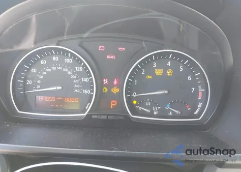 2007 BMW X3 3.0Si из США, поврежденный, VIN WBXPC934X7WF23967